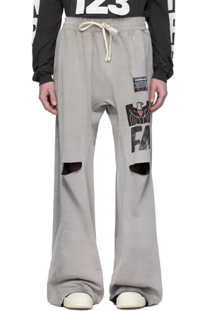 RIVINGTON roi Rebis Gray Flag Faster Flight Sweatpants