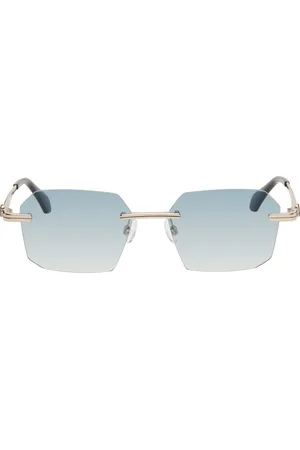 Palm Angels Gold Quartz Sunglasses