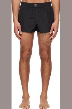 Dolce & Gabbana Black Tag Short Swim Shorts