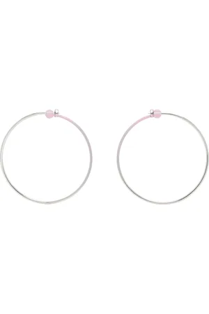 Justine Clenquet Silver & Marfa Gradient Earrings
