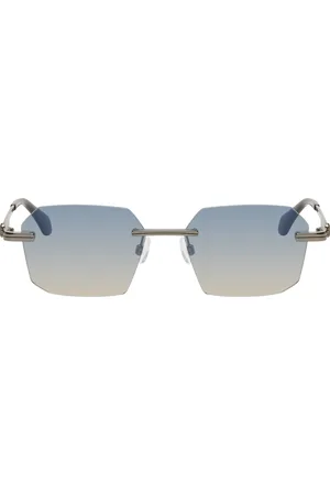 Palm Angels Gunmetal Quartz Sunglasses
