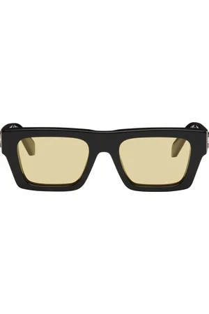 OFF-WHITE Black & Yellow Oregon Sunglasses