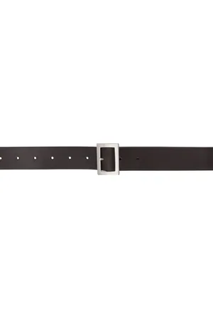 Rick Owens Brown Hollywood Stooges Belt