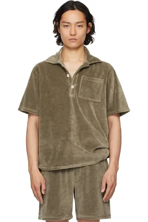 Oas Taupe Morel Girona Velour Polo