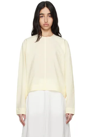 Totême Off-White Batwing Top