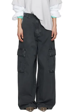 Acne Studios Black Ripstop Cargo Trousers