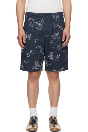 ENGINEERED GARMENTS Navy Fatigue Shorts