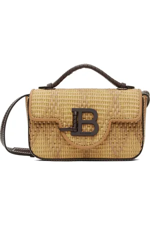 Balmain Beige Mini B-Buzz Shoulder Bag