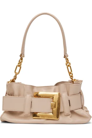 Balmain Beige Mini Anthem Bag