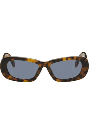 Palm Angels Brown Dana Sunglasses