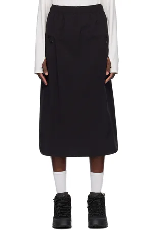 The North Face Black North Dome Wind Midi Skirt