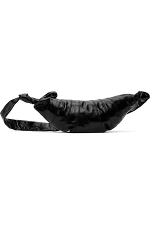 LEMAIRE Black Medium Croissant Bag