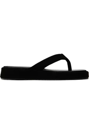 LE 17 SEPTEMBRE Leather Flip Flops