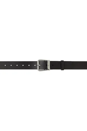 Maison Margiela Black Vacchetta Belt
