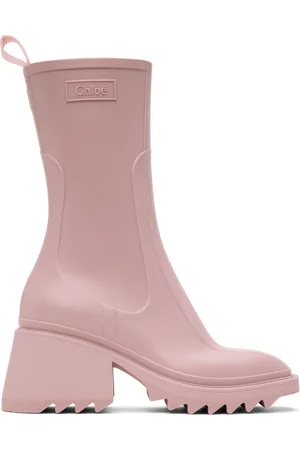 Chloé Pink Betty Boots