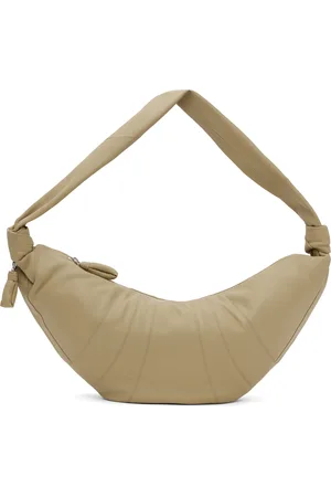 LEMAIRE Beige Large Croissant Bag