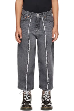 Maison Margiela Kids Gray 5 Pockets Jeans