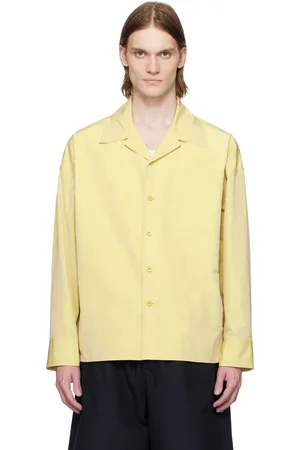 Jil Sander Yellow Taffeta Shirt