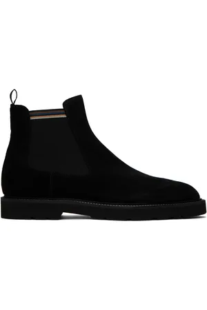 Paul Smith Black Argo Chelsea Boots