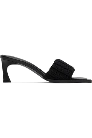 SYSTEM Crochet Heeled Sandals
