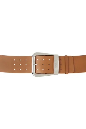 Maison Margiela Brown Buckle Belt