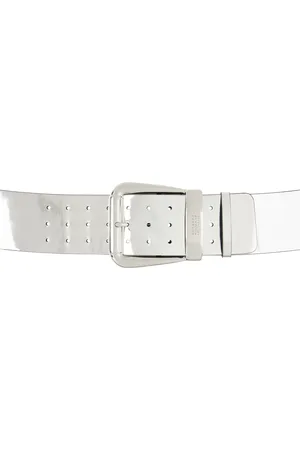 Maison Margiela Silver Buckle Belt