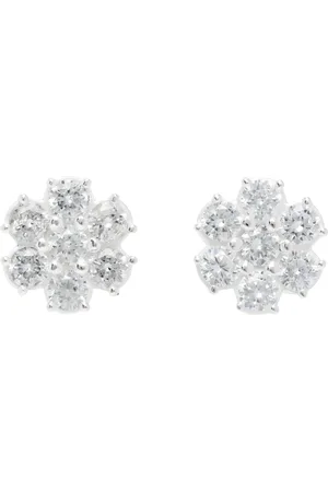 Hatton Labs Silver Daisy Earrings