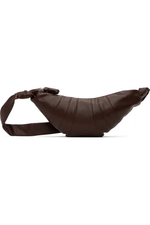 LEMAIRE Brown Medium Croissant Bag