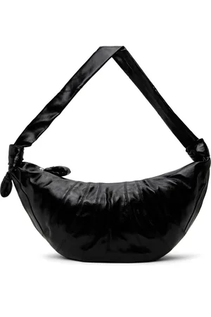 LEMAIRE Black Large Croissant Bag