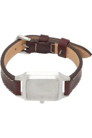 OUR LEGACY Brown No Time Watch Bracelet