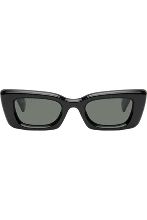 Gucci Black GG Big Cat Eye Sunglasses