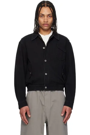 Coor Black Bio Washed M-51 Denim Jacket