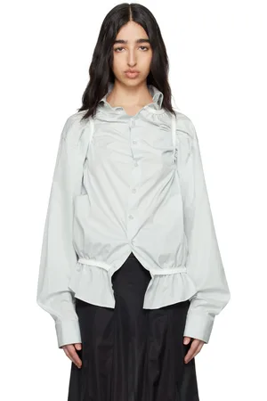 Maison Margiela Blue Piping Shirt