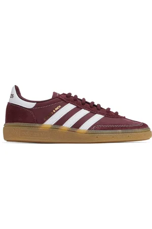 Sporty & Rich Burgundy adidas Originals Edition Handball Spezial Sneakers