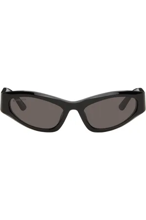 Balenciaga Black Cat-Eye Sunglasses