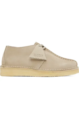 Clarks Beige Desert Trek Derbys