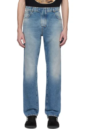 Balmain Blue Regular-Fit Jeans