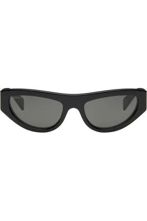 Gucci Black Cat-Eye Frame Sunglasses