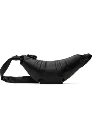 LEMAIRE Black Medium Croissant Bag