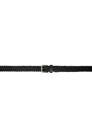Dolce & Gabbana Black Calfskin Belt
