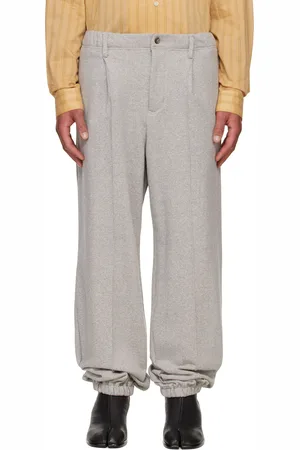 SOSHIOTSUKI Gray Center Crease Sweatpants