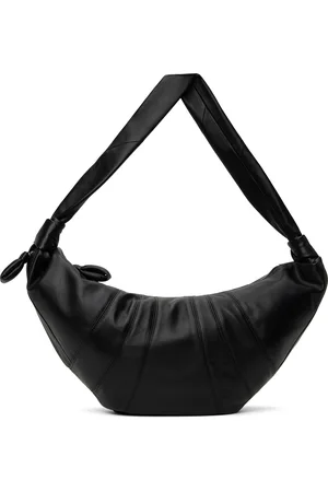LEMAIRE Black Large Croissant Bag