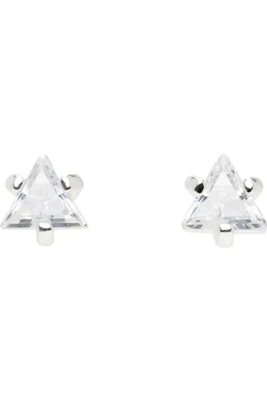 Hatton Labs Silver Triangle Earrings