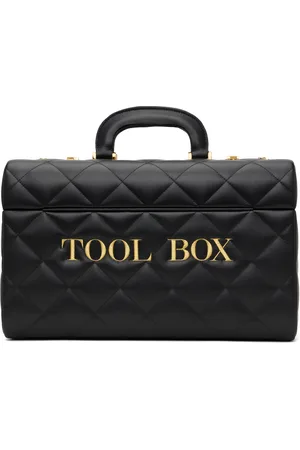 Moschino Black Tool Box Bag