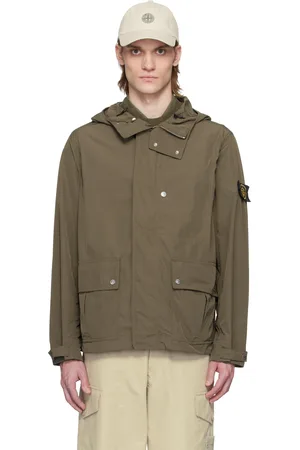 Stone Island Khaki Micro Twill Jacket