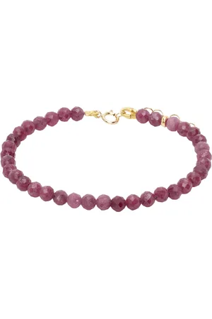 JIA JIA Pink Birthstone July Ruby Bracelet