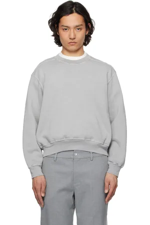 Lady White Co. Gray Mini Crewneck Sweatshirt