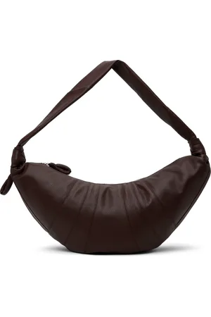 LEMAIRE Burgundy Large Croissant Bag
