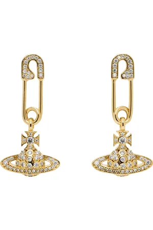 Vivienne Westwood Gold Lucrece Earrings