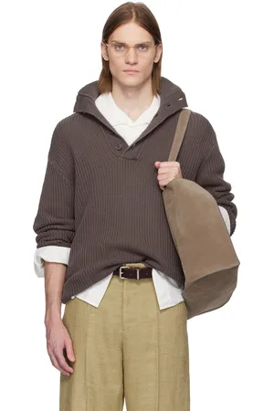 OUR LEGACY Brown Navigator Polo